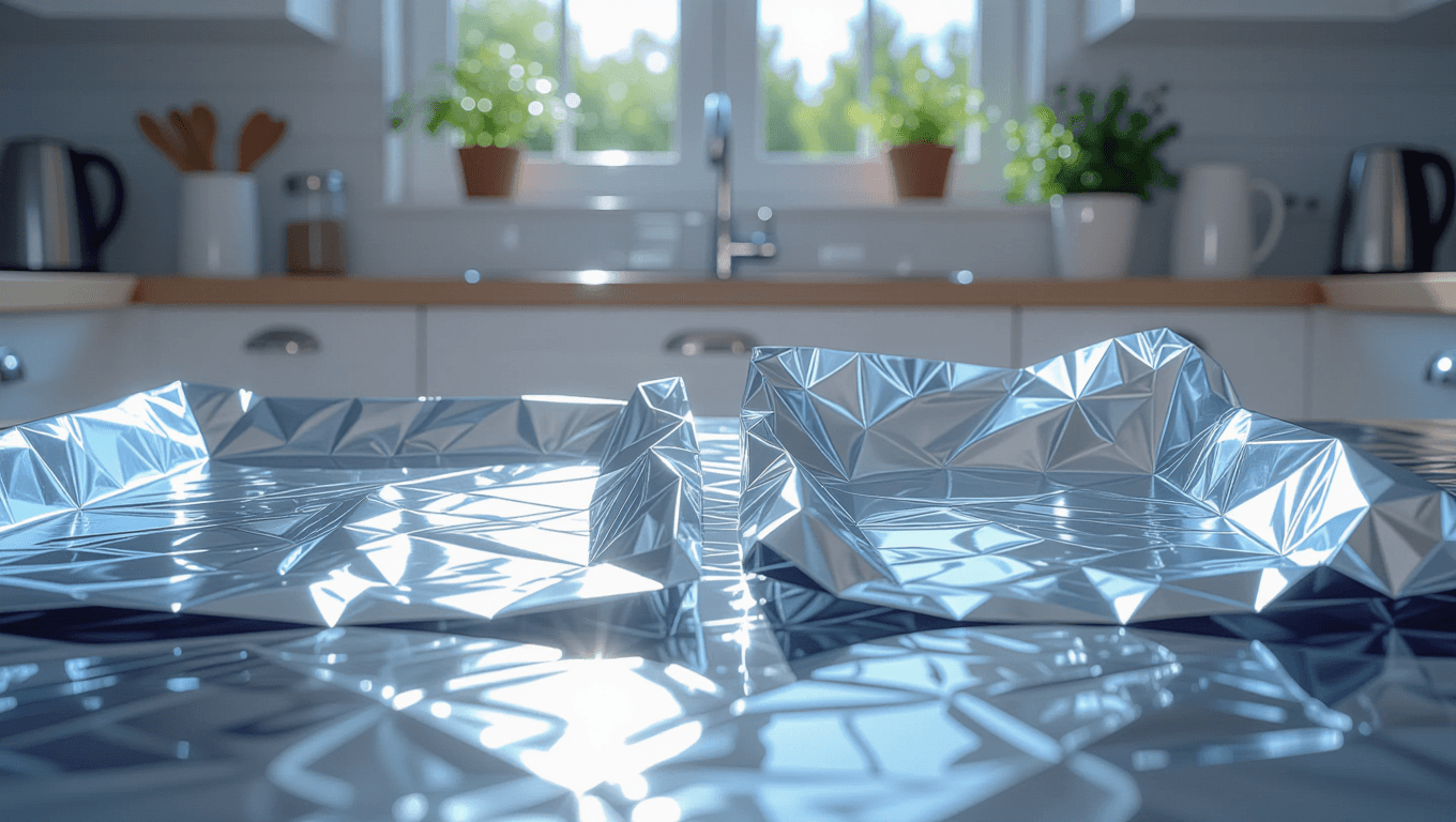 Shiny to dull: The science of foil