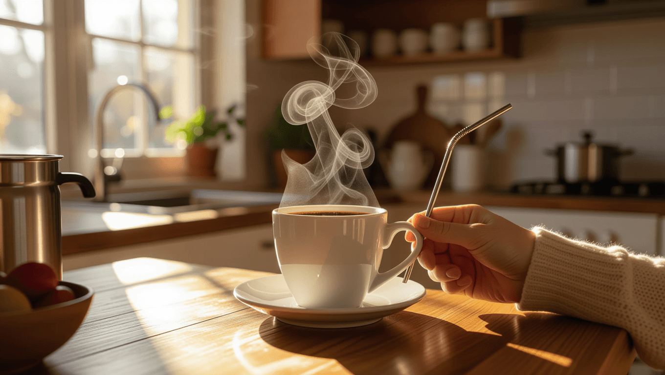 Exploring Coffee Aroma: Sip vs. Straw