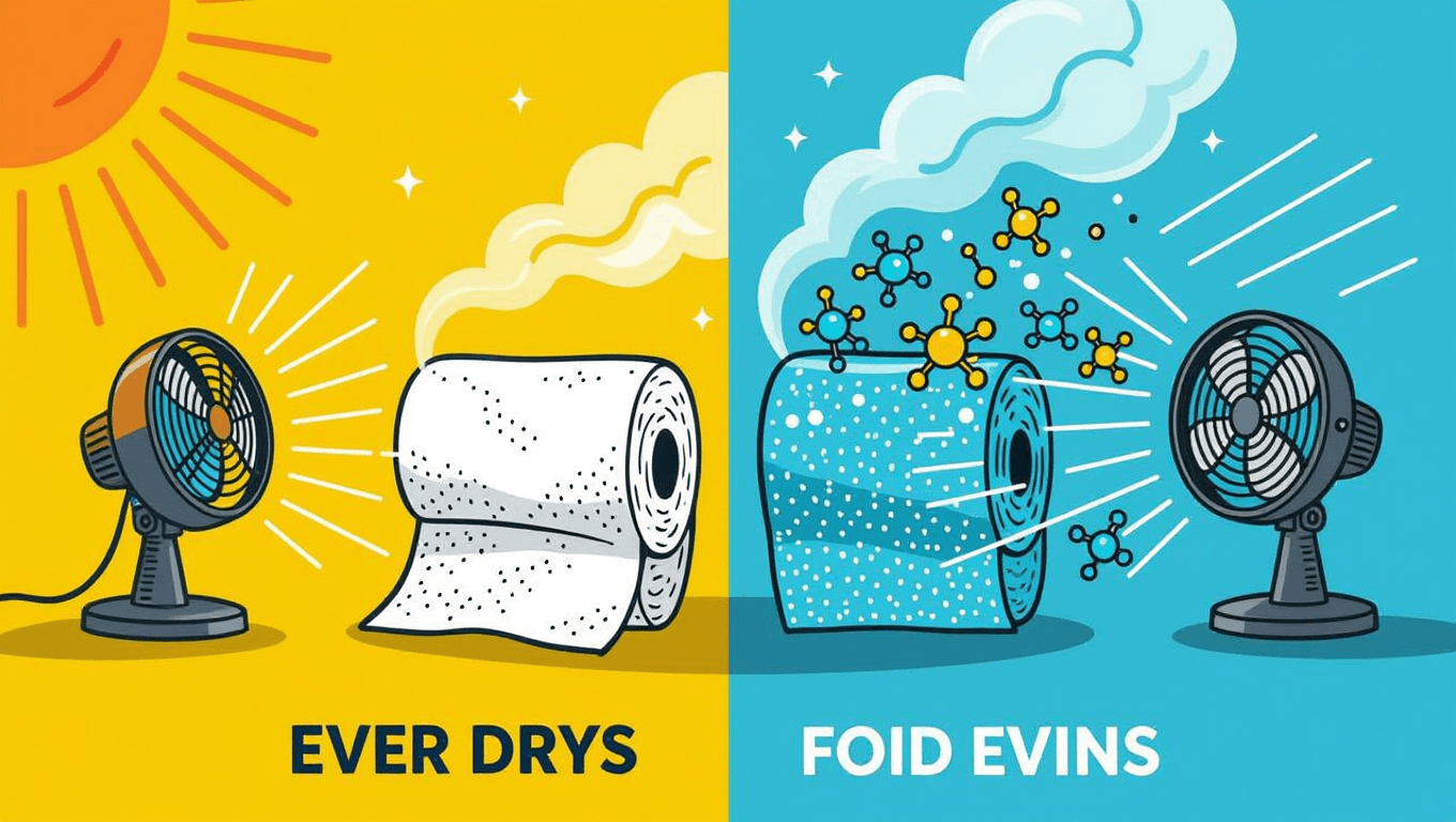 Evaporative Cooling Illustrated: Nature's Chill Effect
