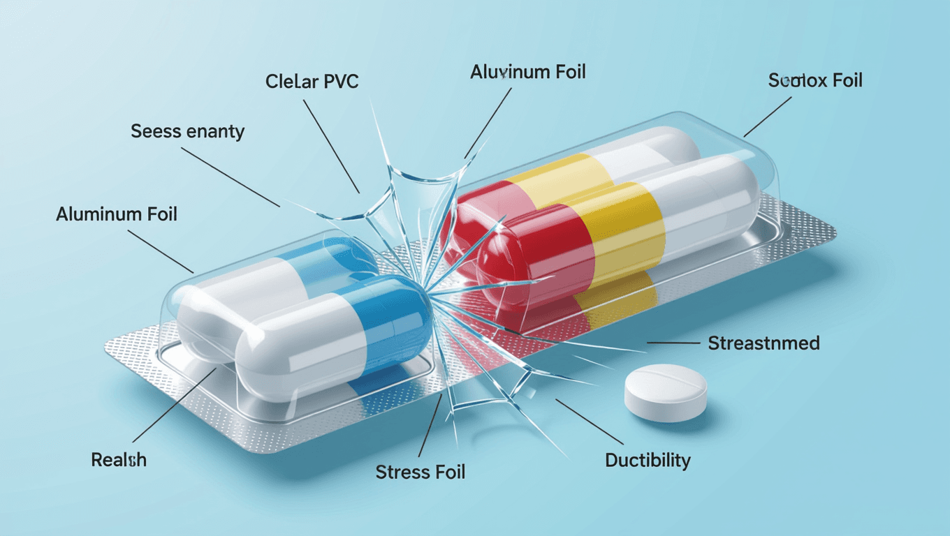 Blister Pack Crack Revealed in Scientific Detail