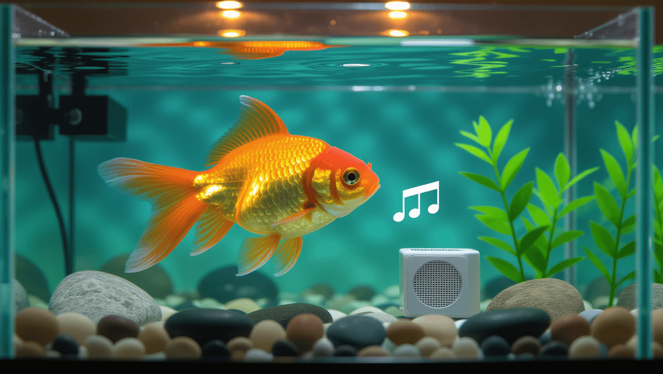 Goldfish Responding to Musical Cues